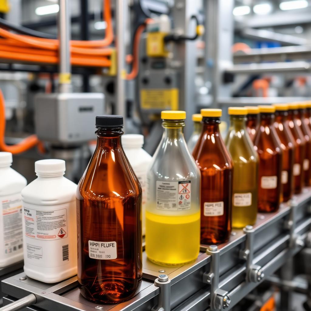 PET bottles and preforms for agrochemical and pesticide packaging — chemical-resistant amber and white PET bottles for herbicides, fungicides and liquid fertilisers