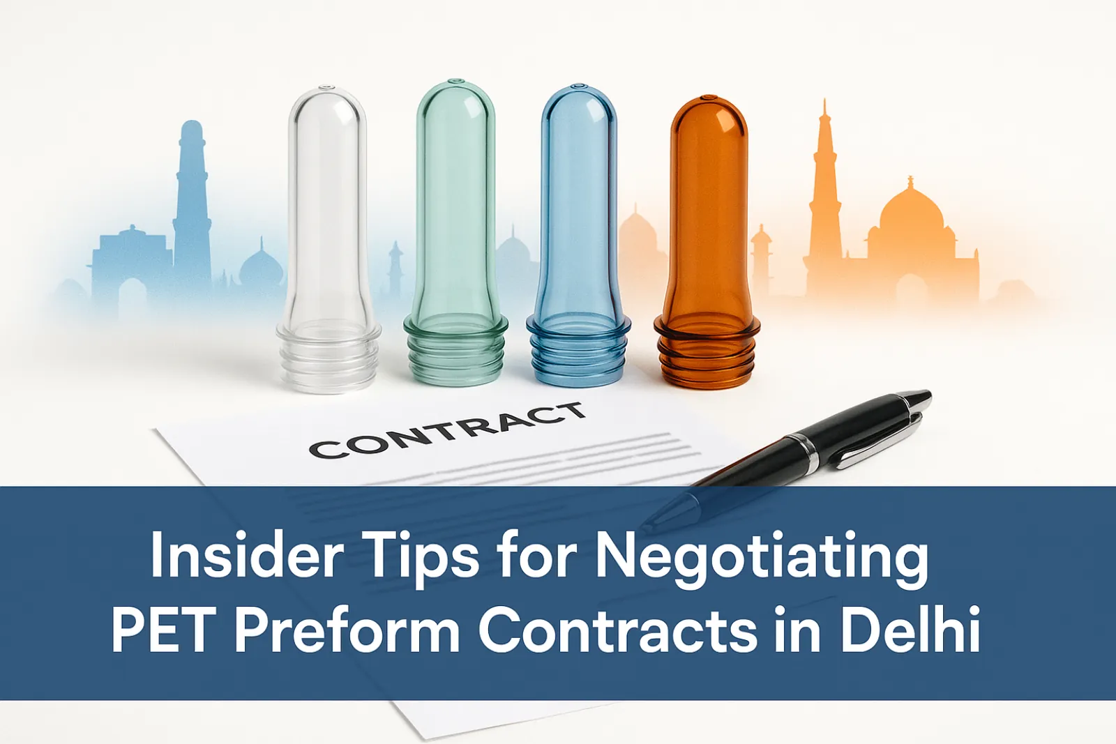 Insider Tips for Negotiating PET Preform Contracts in Delhi