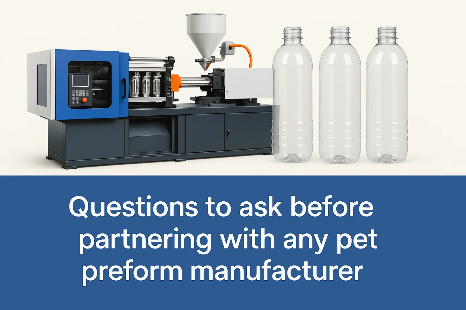 Questions to Ask Before Partnering with Any PET Preform Manufacturer