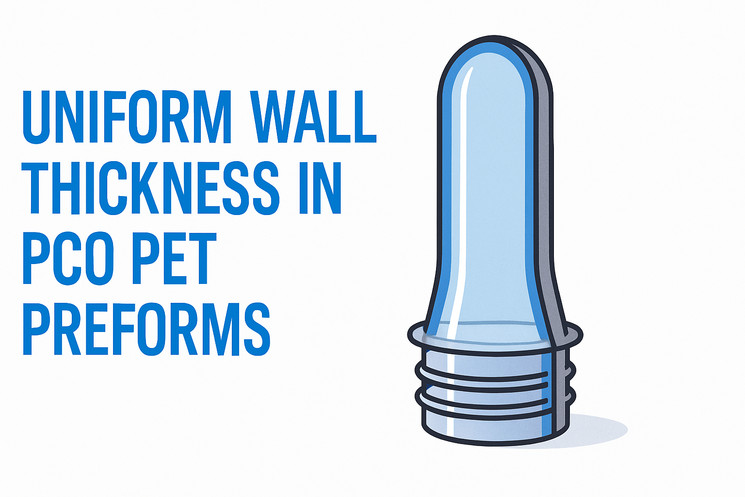 The Importance of Uniform Wall Thickness in PCO PET Preforms