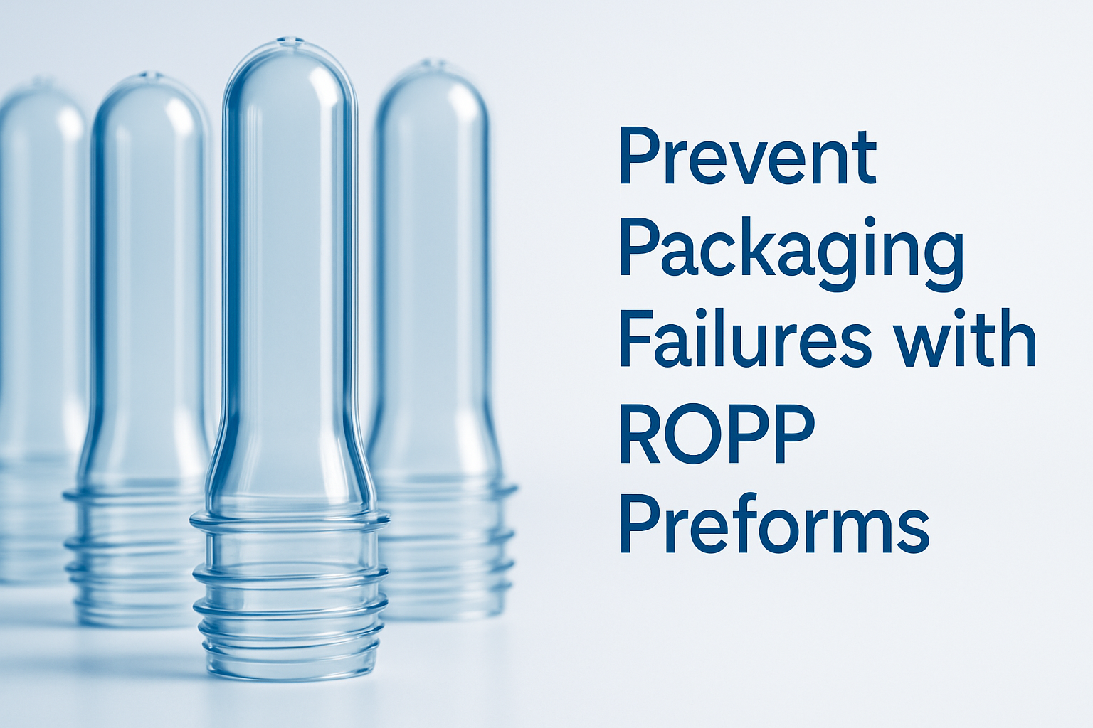 Reducing Packaging Failures in High-Value Liquids with ROPP Preforms