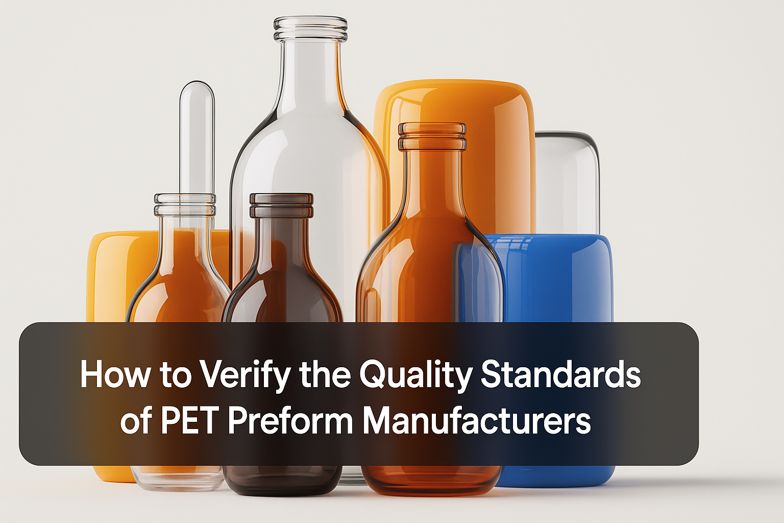 How to Verify the Quality Standards of PET Preform Manufacturers