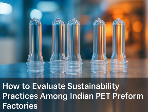 How to evaluate sustainability practices among Indian pet preform factories.