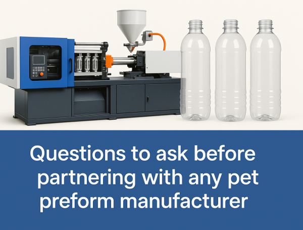 Questions to ask before partnering with any pet preform manufacturer.