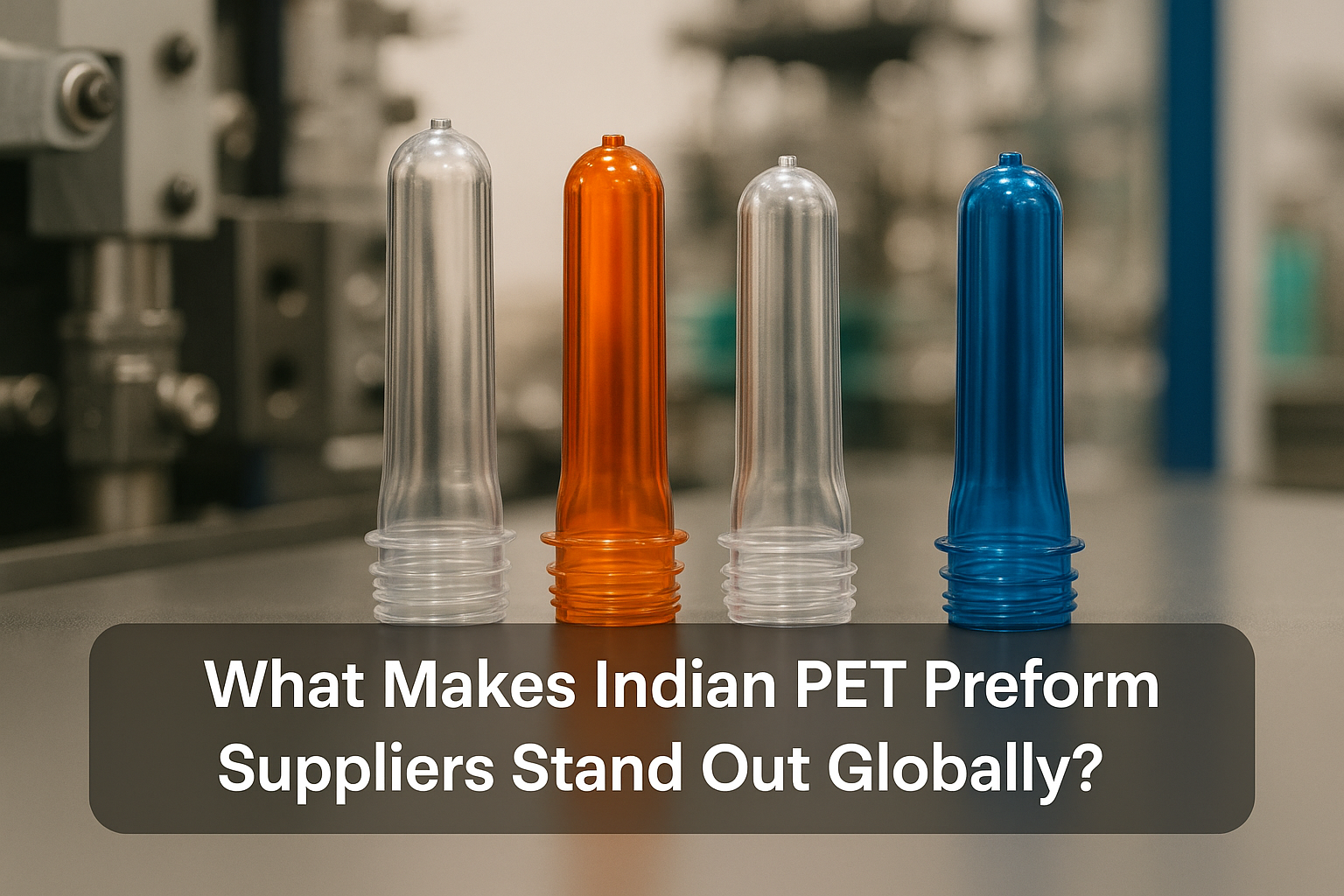What Makes Indian PET Preform Suppliers Stand Out Globally?
